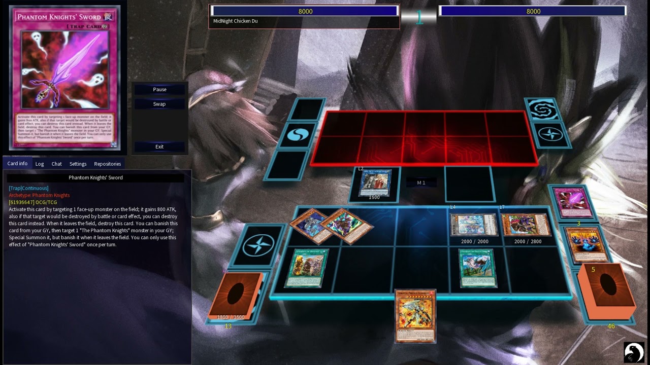 |Yugioh OCG|-Combo 2-3 card Infernoble Phantom Knight  Brave Token Testing