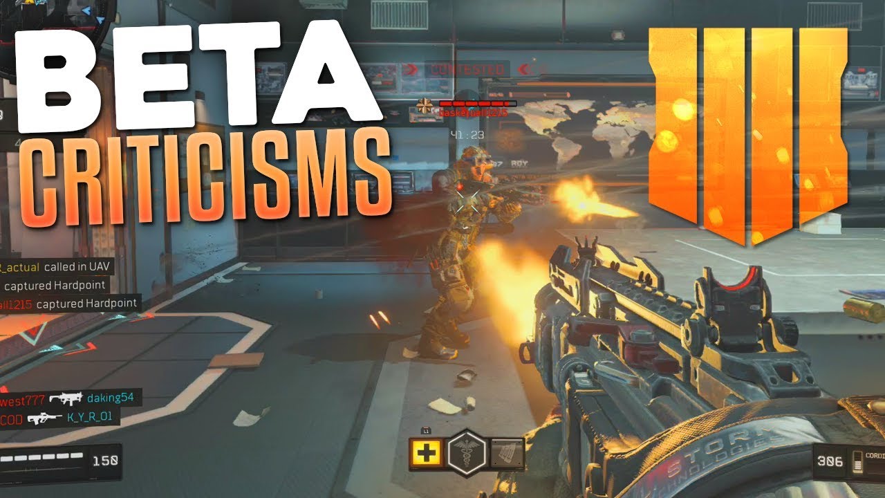 Black Ops 4 Beta Criticisms
