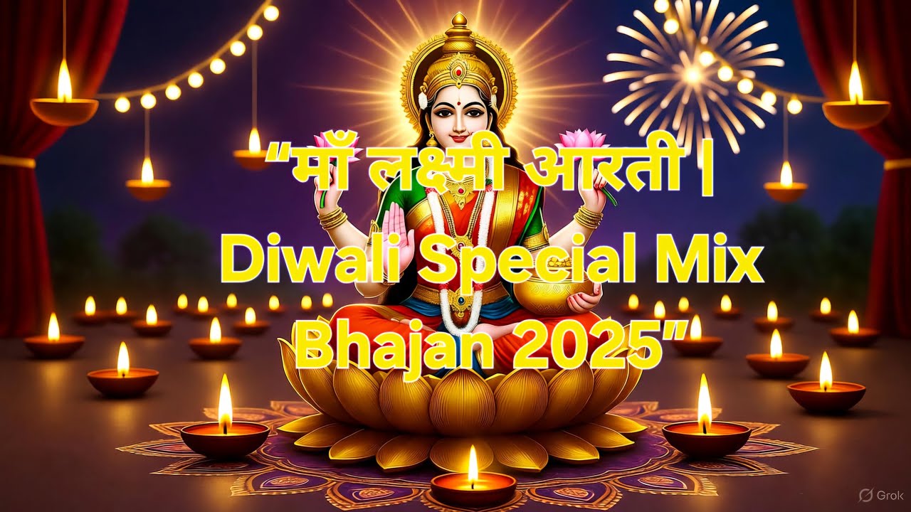 “माँ लक्ष्मी आरती | Diwali Special Mix Bhajan 2025” #Diwali #pujalaxmi 