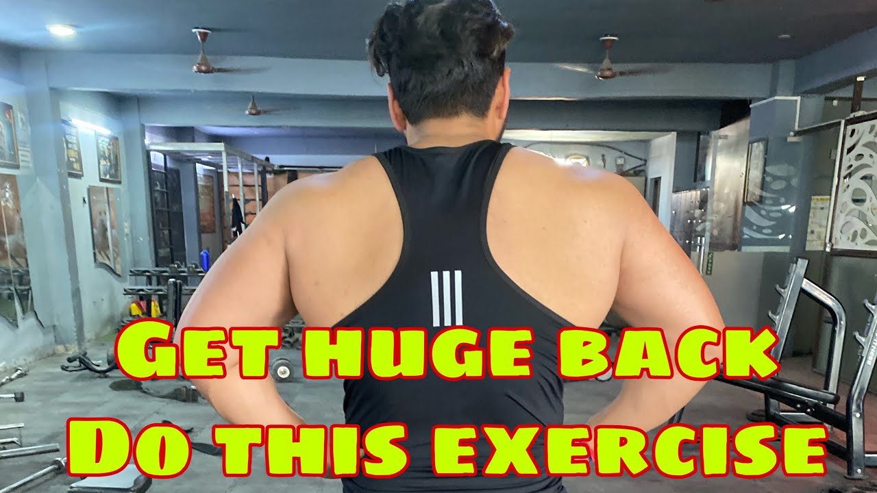 Get huge back by do this exercise |workout |bodybulding |mukesh bhati |nitinchandila |workout video