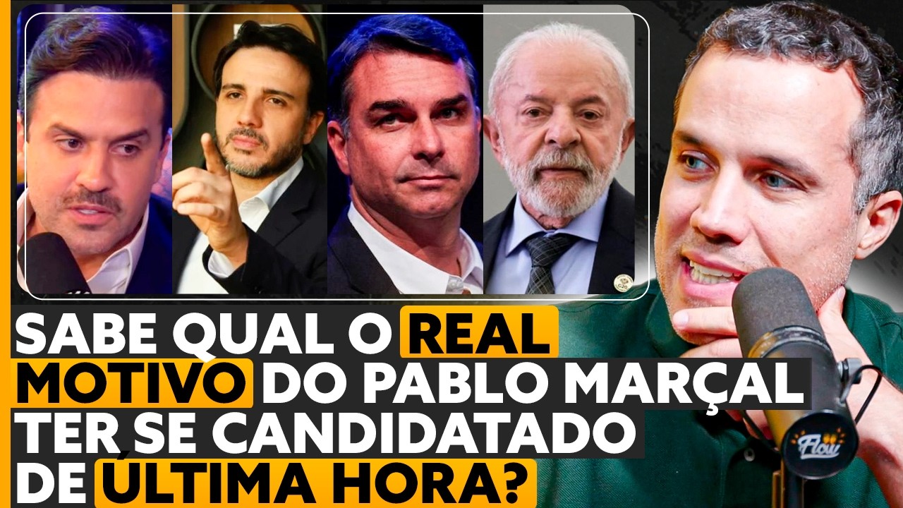 Felipe Moura Brasil FAZ A MELHOR AN&Aacute;LISE das Elei&ccedil;&otilde;es 2026 COM a CANDIDATURA de Pablo Mar&ccedil;al