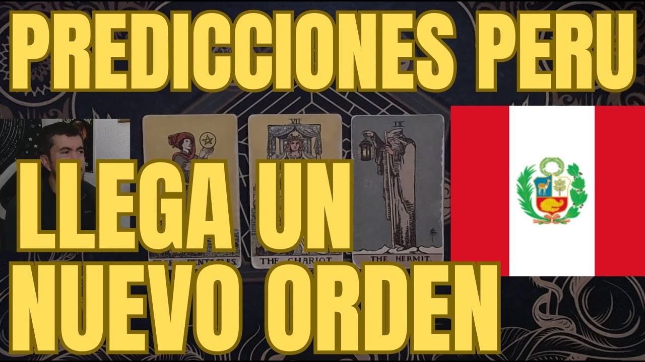 ESTE LÍDER MARCARÁ EL CAMINO🔮PREDICCIONES PERU 2025