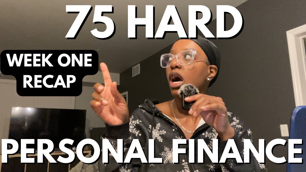 75 Hard Personal Finance (Temp RDH) Week 1: Track Every Dollar, No-Impulse Spending & Real Progress