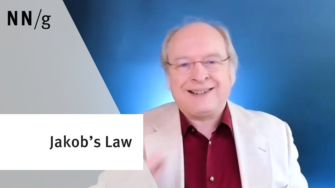 Jakobs Law of Internet User Experience
