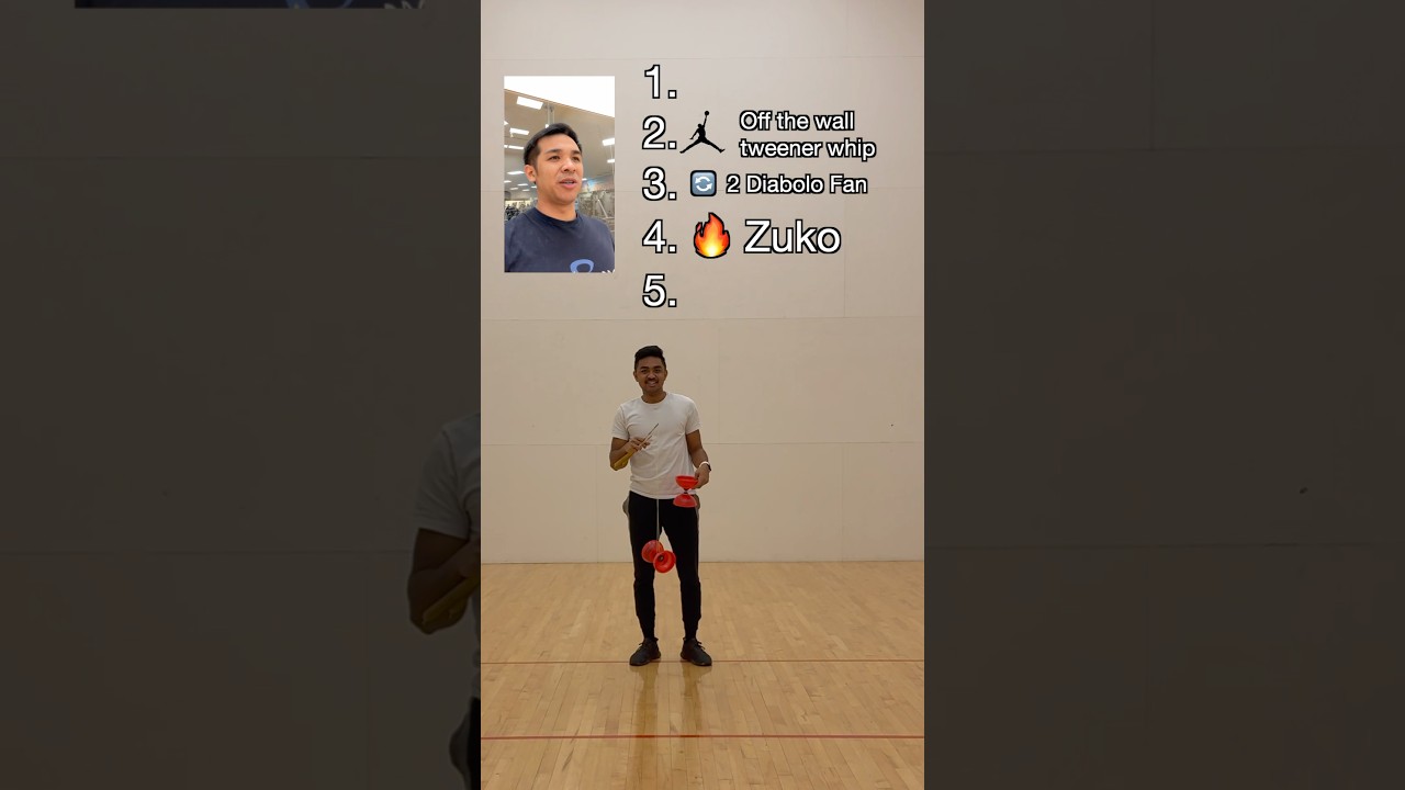 Ranking my cameraman&rsquo;s diabolo tricks part 2 😳