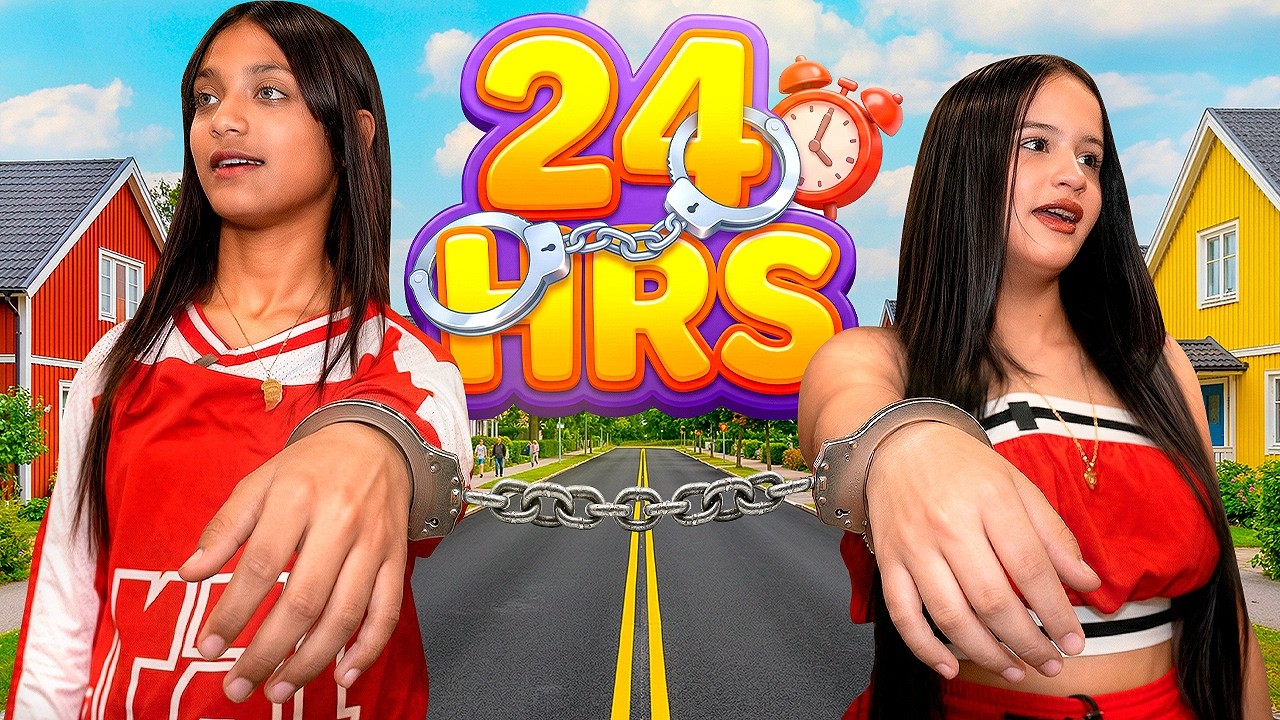 ANGI FIRE 24 HORAS ESPOSADAS CON LA PELO EN PAUSA 😱 *No se SOPORTAN*