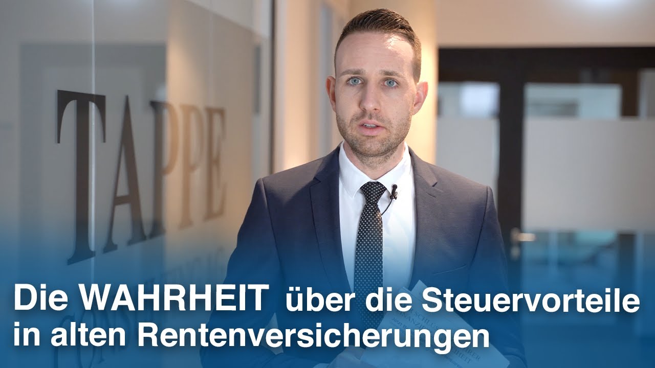 Steuervorteile in Rentenversicherung vor 2005 - Solltest du diese Vertr&auml;ge behalten?