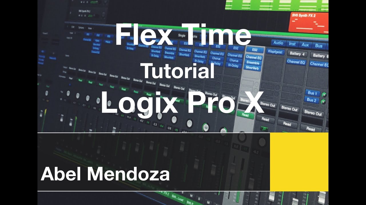 Flex Time Tutorial - Logic Pro X