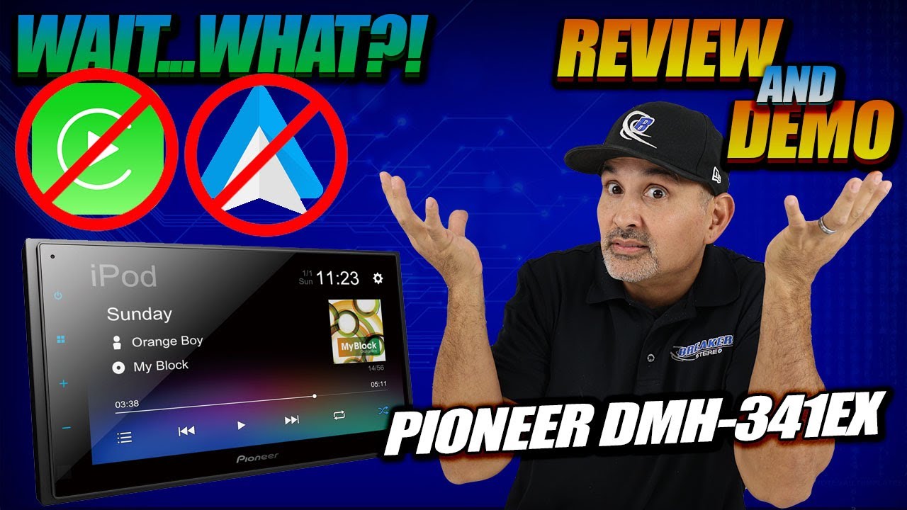 Обзор автомобильной стереосистемы Pioneer DMH-341EX. Bluetooth/ссылка. Без Apple CarPlay и Androi...