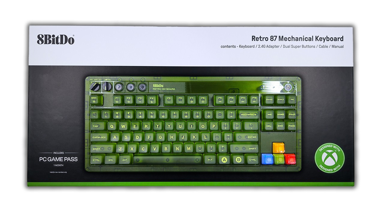 TECLADO DE XBOX | Unboxing y review 8Bitdo retro XBOX
