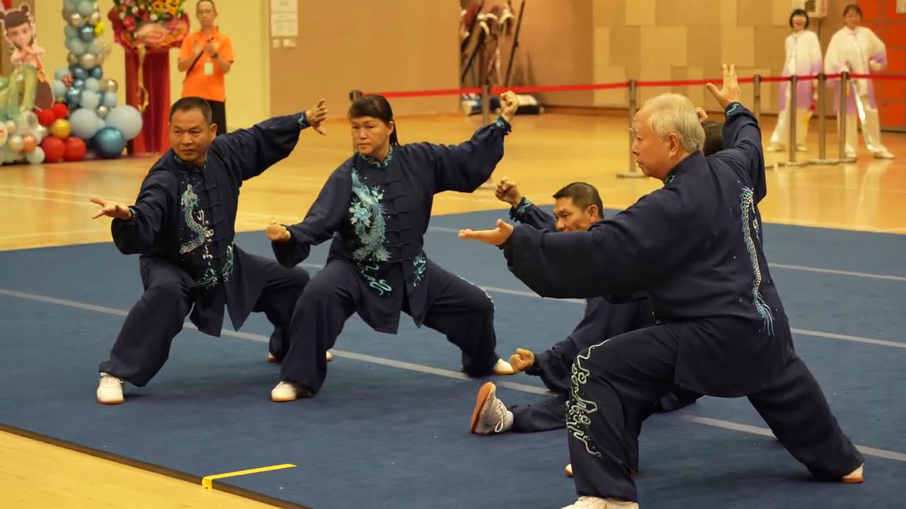 Chen Style Taijiquan Xinjia 陈式太极拳新架: 柔佛州陳式太极拳協会 Group Event 11) Floor View
