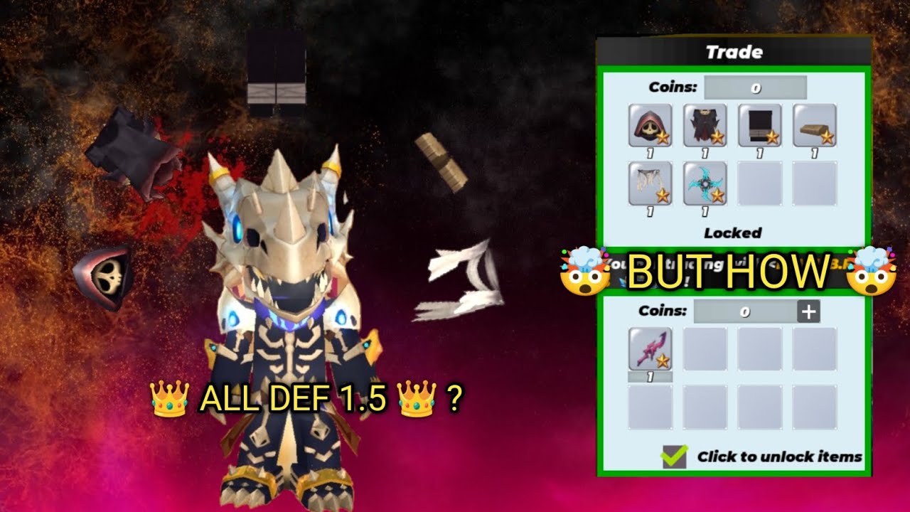 OMG 😱 NEW REAPER FULL SET WITH DEF 1.5 🤯