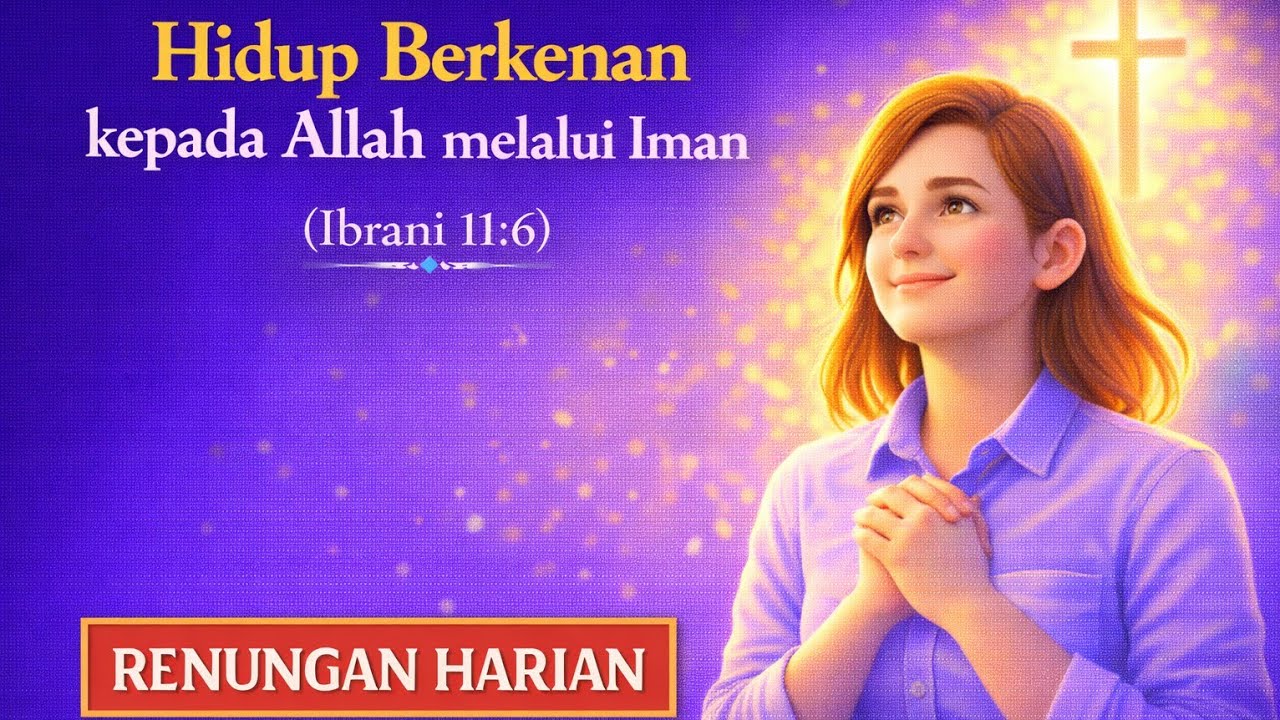 Hidup Berkenan kepada Allah melalui Iman (Ibrani 11:6)
