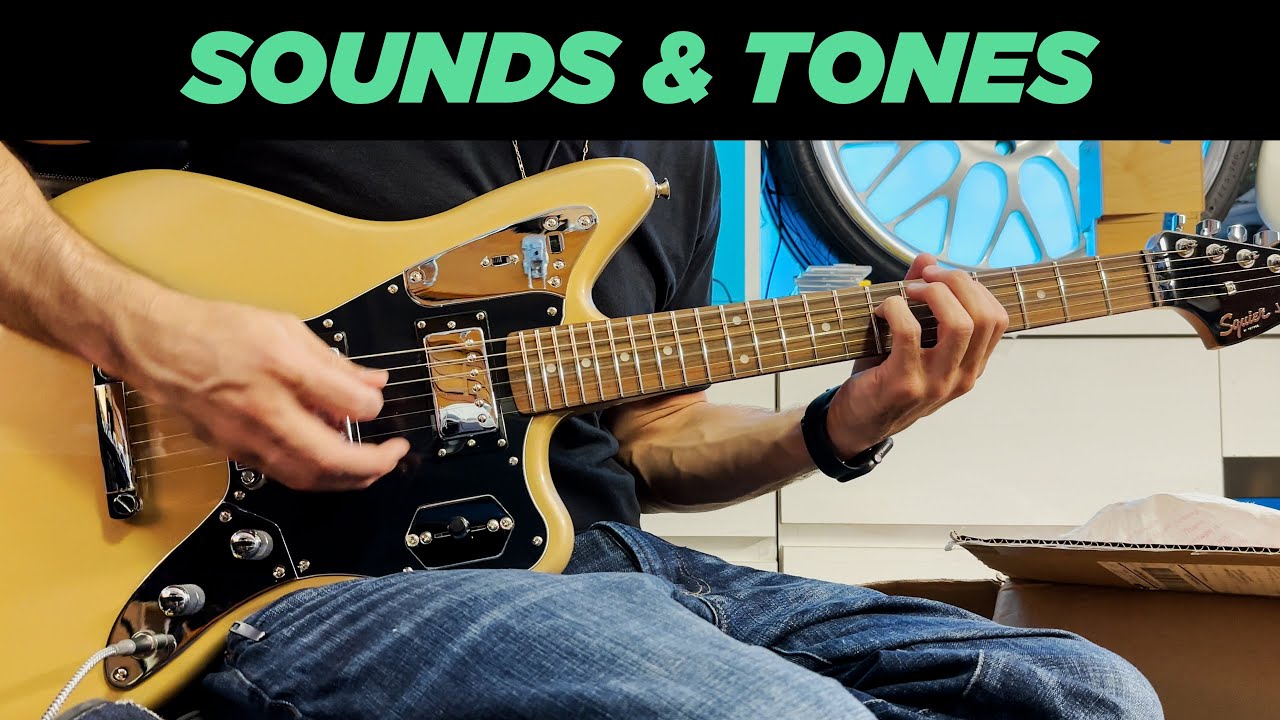 Squier Contemporary Jaguar HH Guitar Sounds & Tones Review