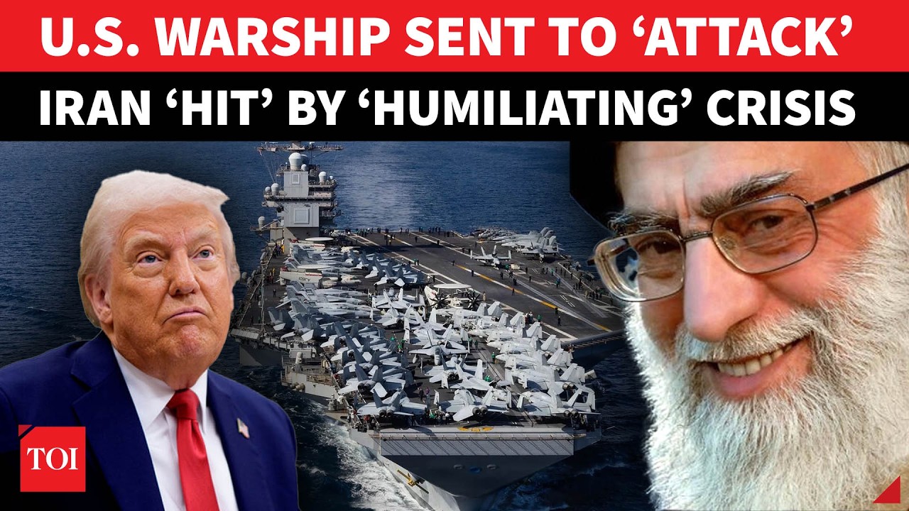 US Supercarrier ‘HIT’ By HUGE Crisis As Trump Mulls Attack On Iran; 'USS Gerald R. Ford Can't...'