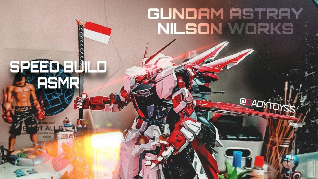 GUNDAM ASTRAY RED FRAME | SPEED BUILD ASMR | NILSON WORKS | PERFECT GRADE | SNAPBUILD