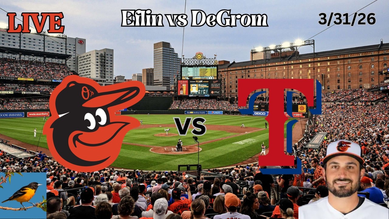 Baltimore Orioles vs Texas Rangers | LIVE Play-by-Play & Commentary | 3/31/26 | Eflin - Game 5