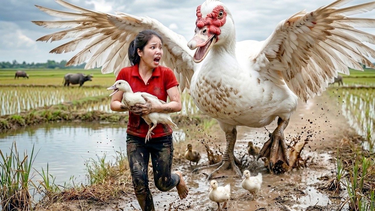 After 3 Months Raising Ducks — Harvest Day Goes To Market Sell | Hana Market