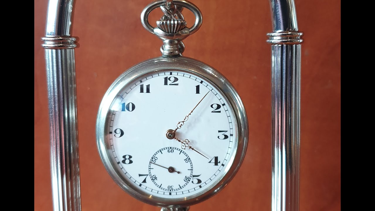 Junghans J32 1922 zegarek kieszonkowy / pocket watch & Arthur Garstin strap & steel case