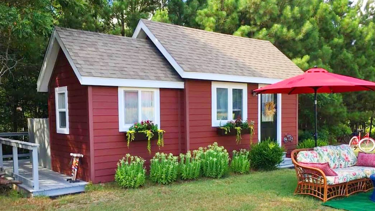 Stunning Beautiful The Little Red House, Eastern Shore VA | Lovely Tiny House