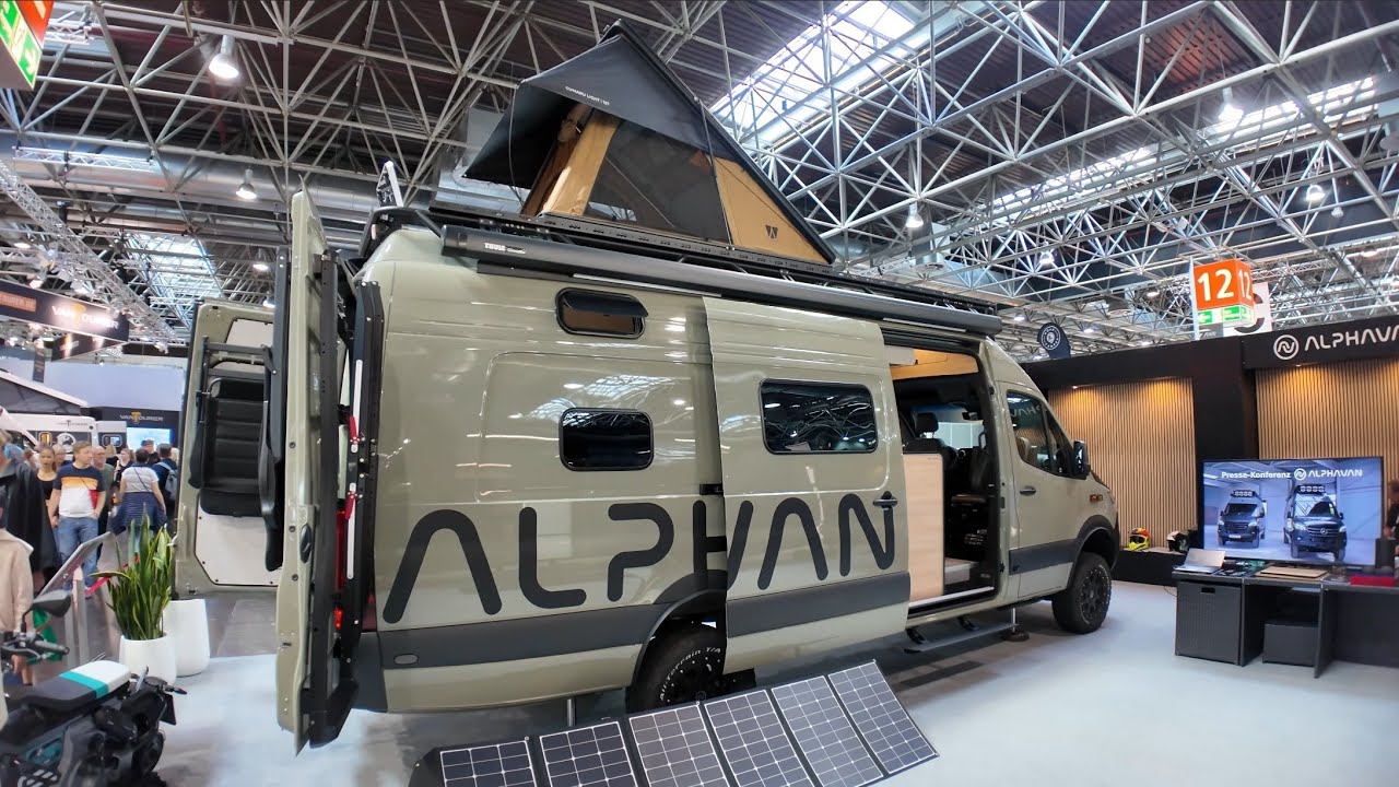 DER Größte SPRINTER CAMPER DER WELT Alphavan 7,40m Sprinter Wohnmobil 2026 Caravan Salon Düsseldorf