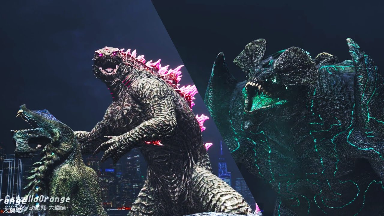 Godzilla vs Otachi & Leatherback | One Becomes the Weapon