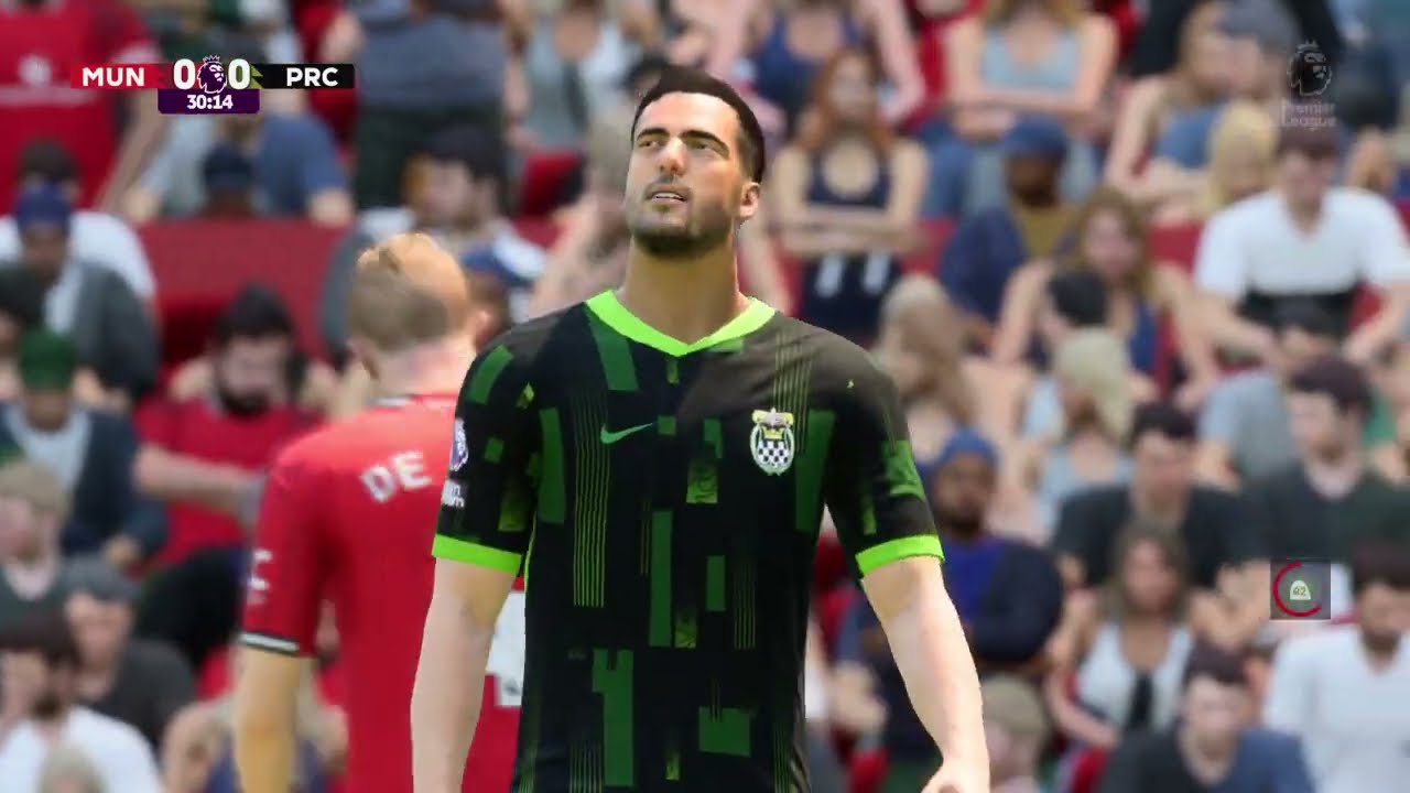 Man United 0-1 Pearce | Premier League Highlights 25/26 Career Mode 