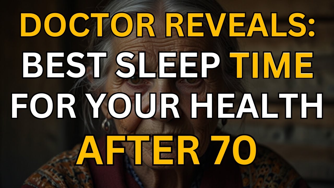 What Time Should The Elderly Retire to Bed After 70 For Better Health? The Doctor Answers