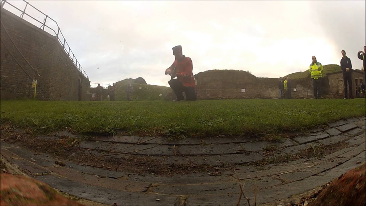 Slow Motion Rifle Firing - Shoreham Fort