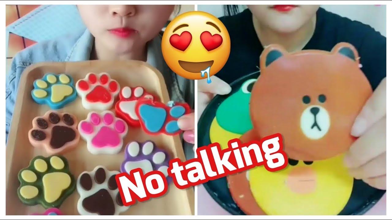 ASMR Eating frozen chocolate &laquo;No talking&raquo;