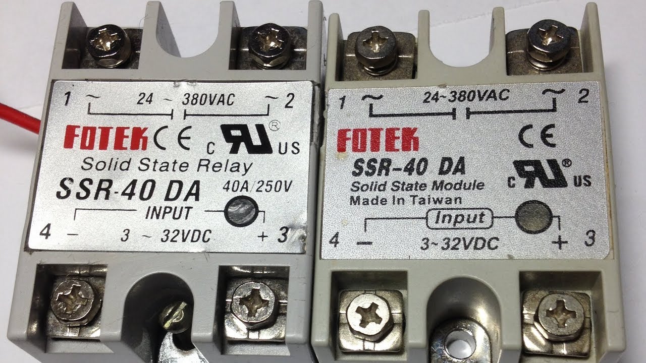 Наедалово на AliExpress с реле Fotek SSR-40 DA