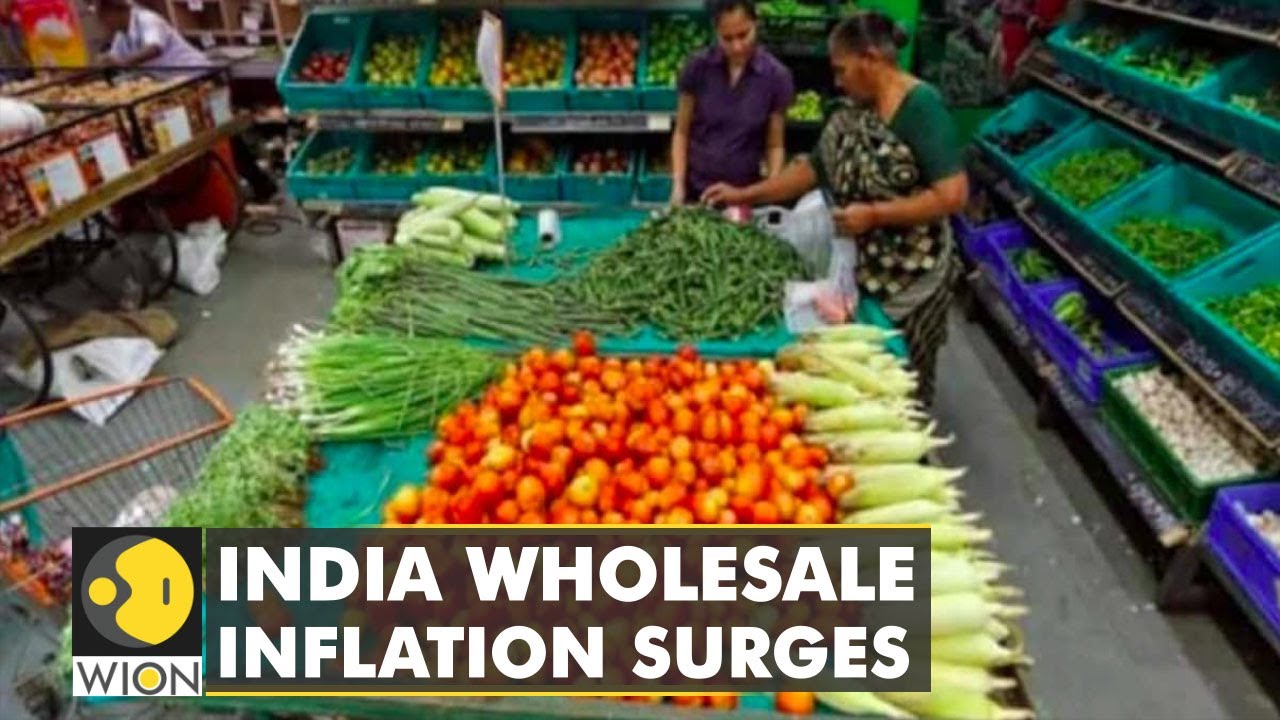 India's wholesale inflation surges to a 4-month high | World Latest English News | WION
