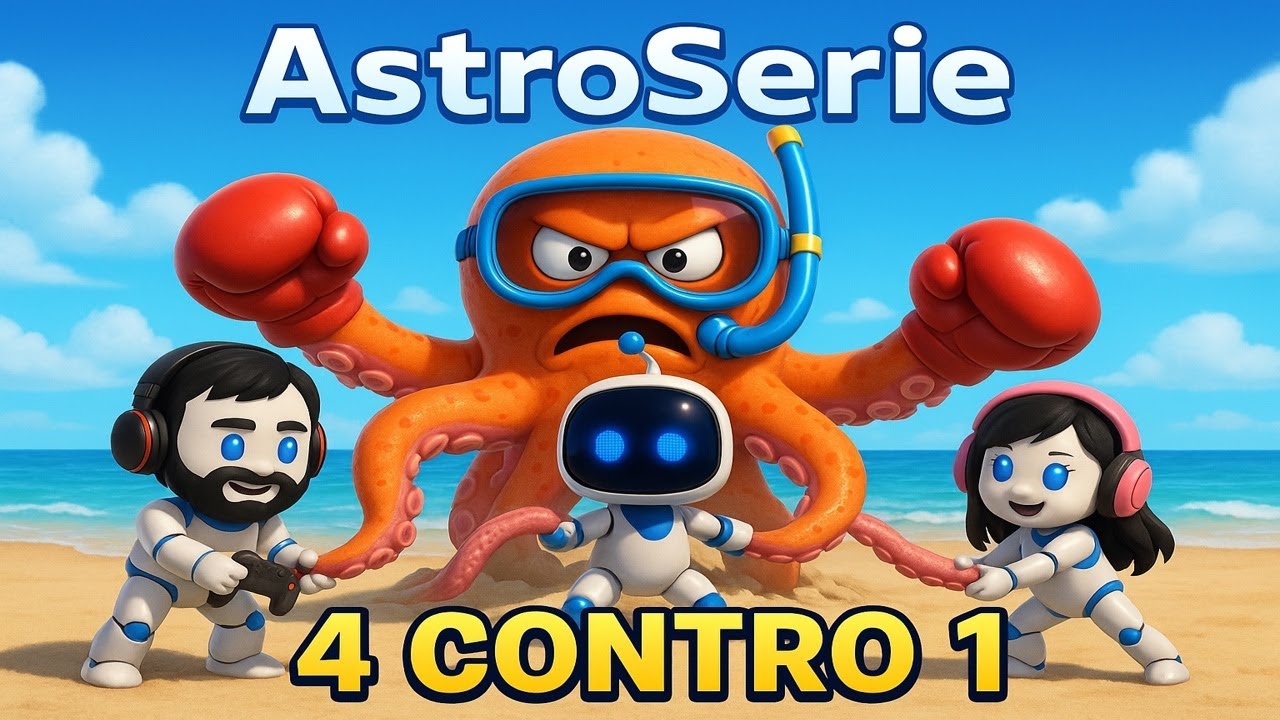 AstroBot Ep. 14 🐙 Wako Tako ⚔️ 4 contro 1