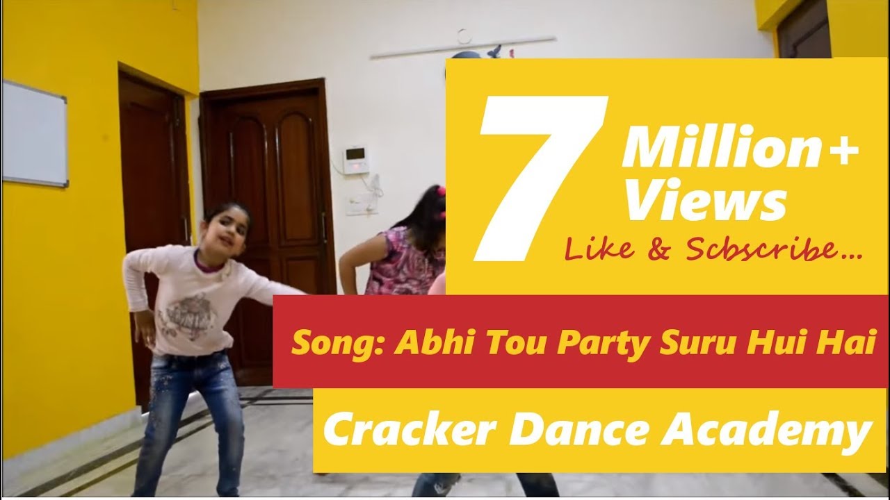 Abhi to party shuru hui hai, choreography by Shweta Gupta - Cracker Dance Academy