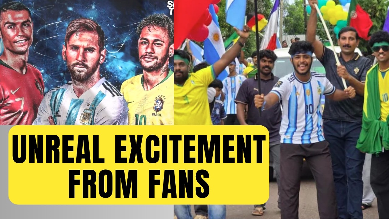 FIFA World Cup fever grips Kerala, fans carry out massive rallies  |Sports Today