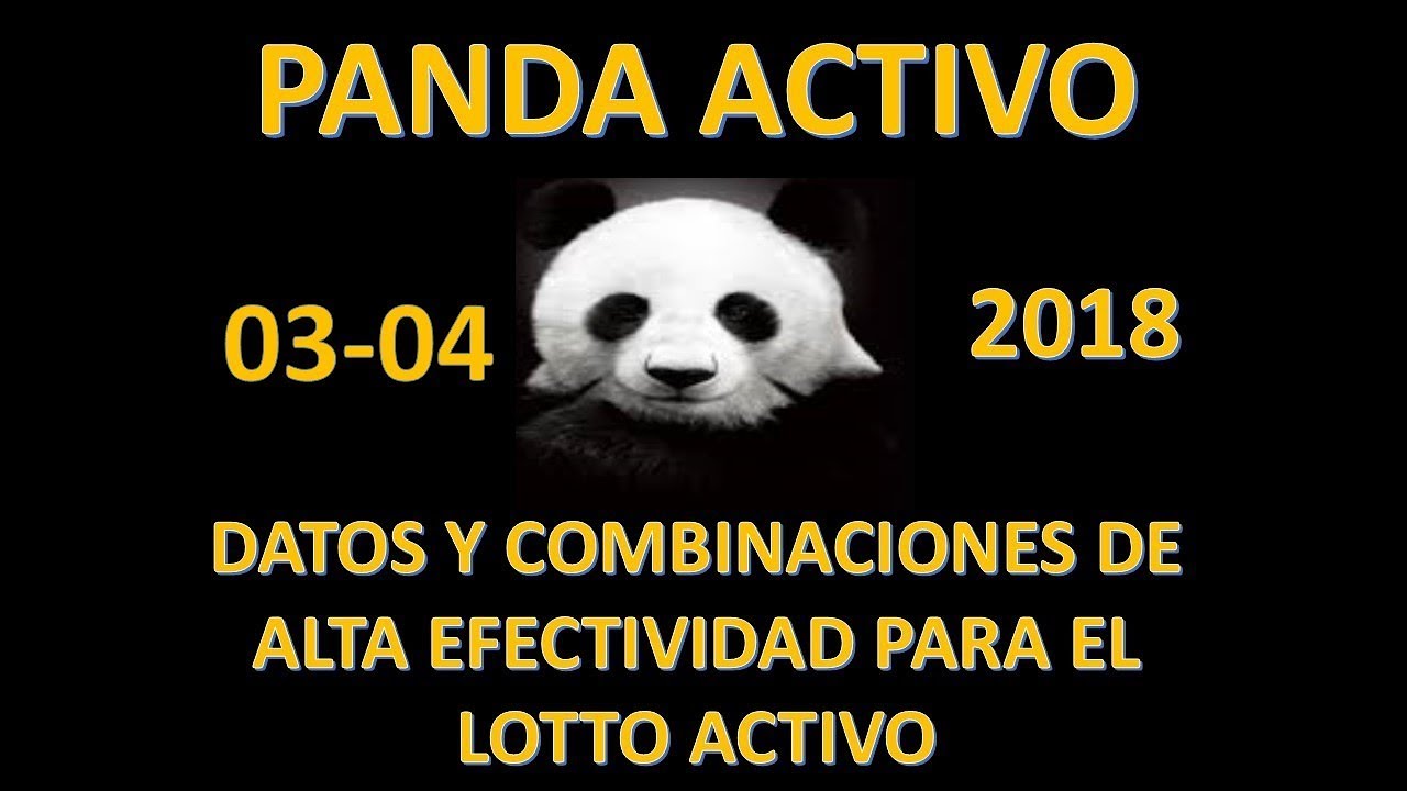 DATOS FIJOS LOTOACTIVO 03 04 18