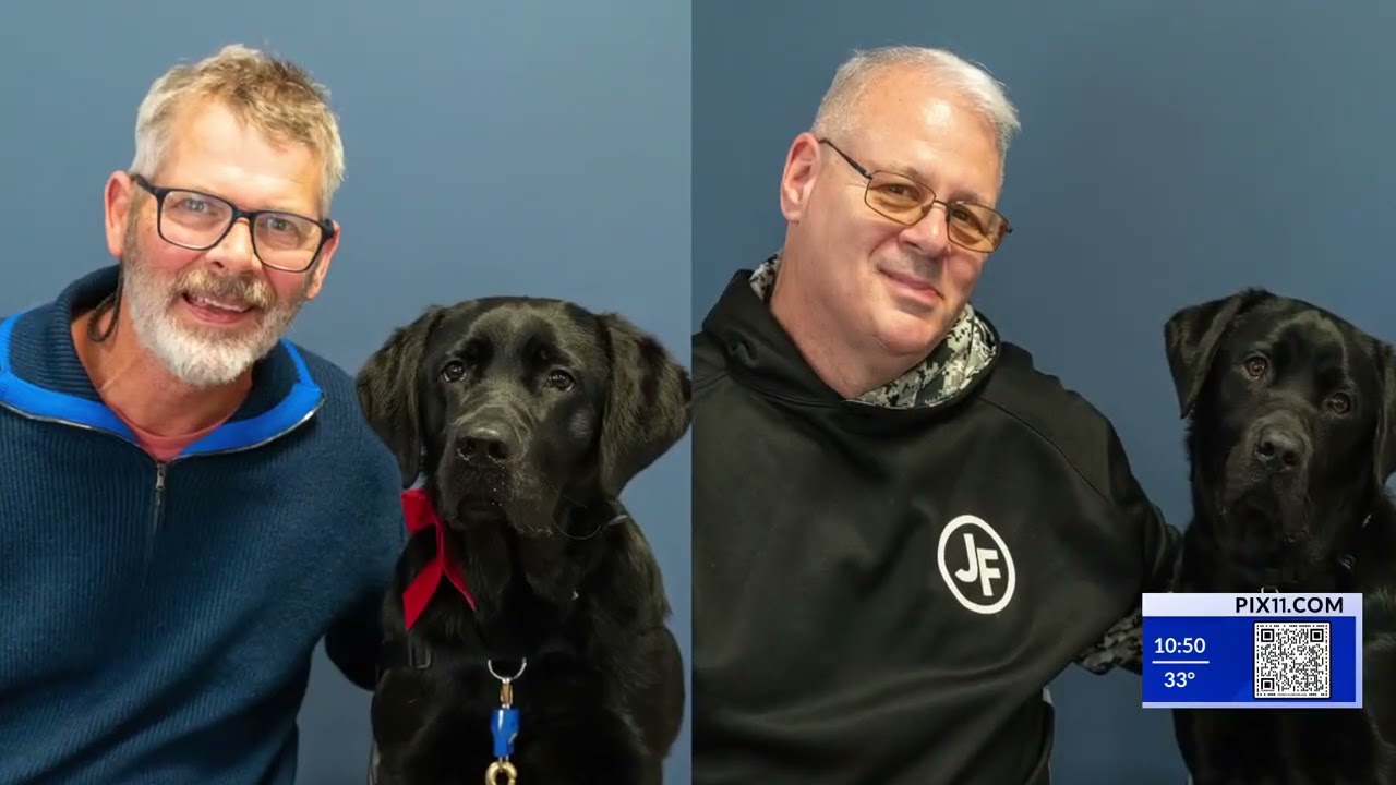 Holiday gift arrives on four paws restoring independence with life-changing support of a service dog