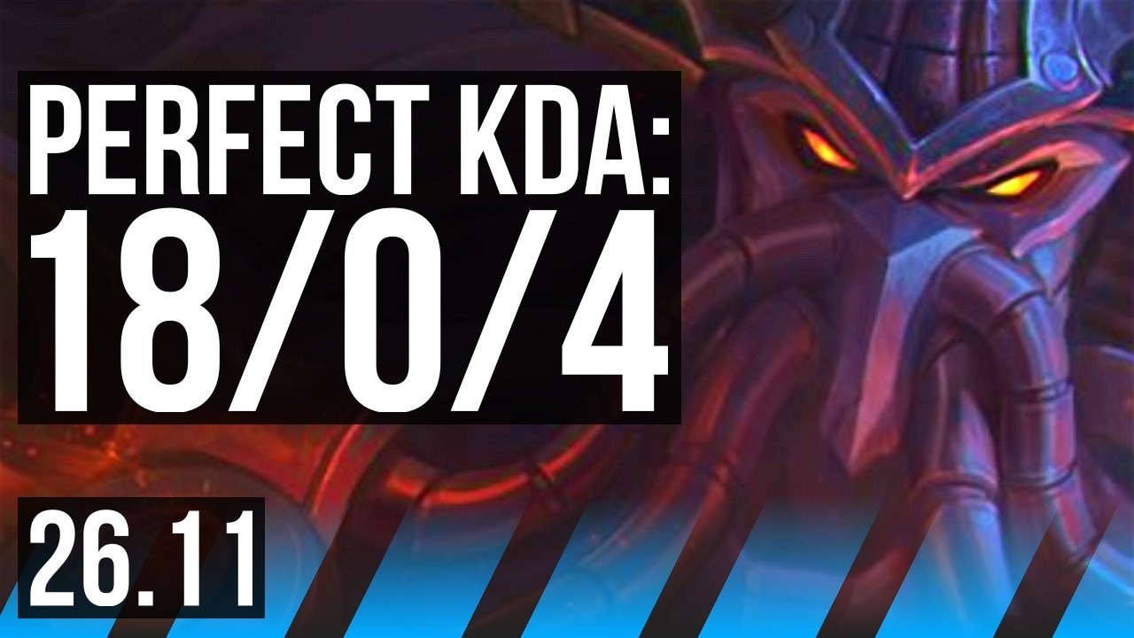 KASSADIN vs VLADIMIR (MID) | Perfect KDA: 18/0/4 | EUNE Master | 26.11
