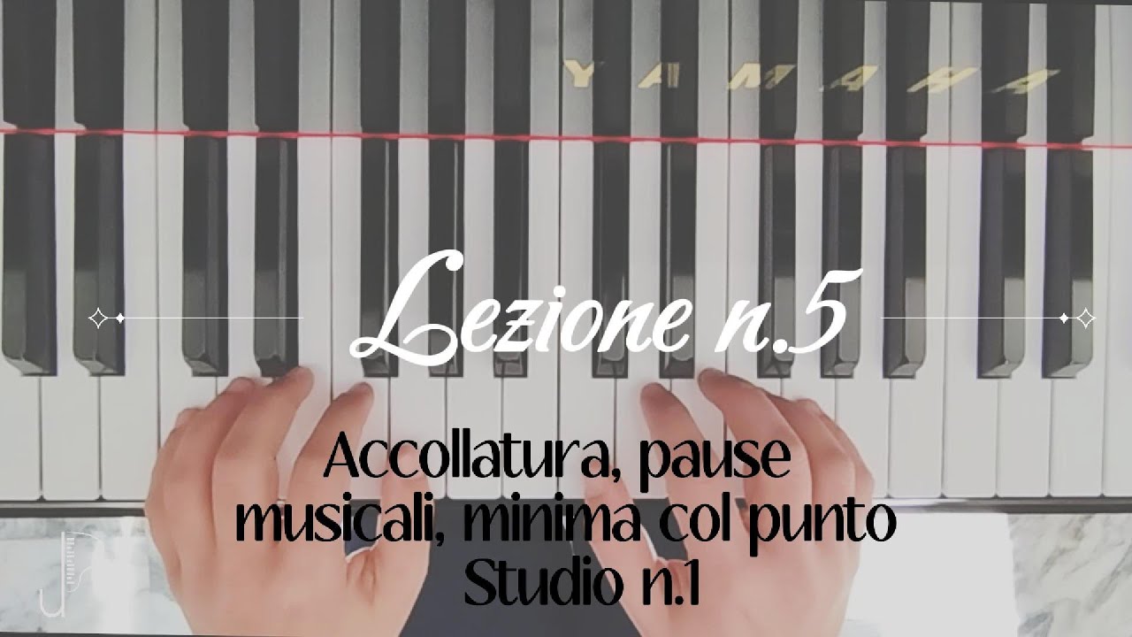 Come leggere uno spartito per pianoforte con le pause musicali - tutorial 