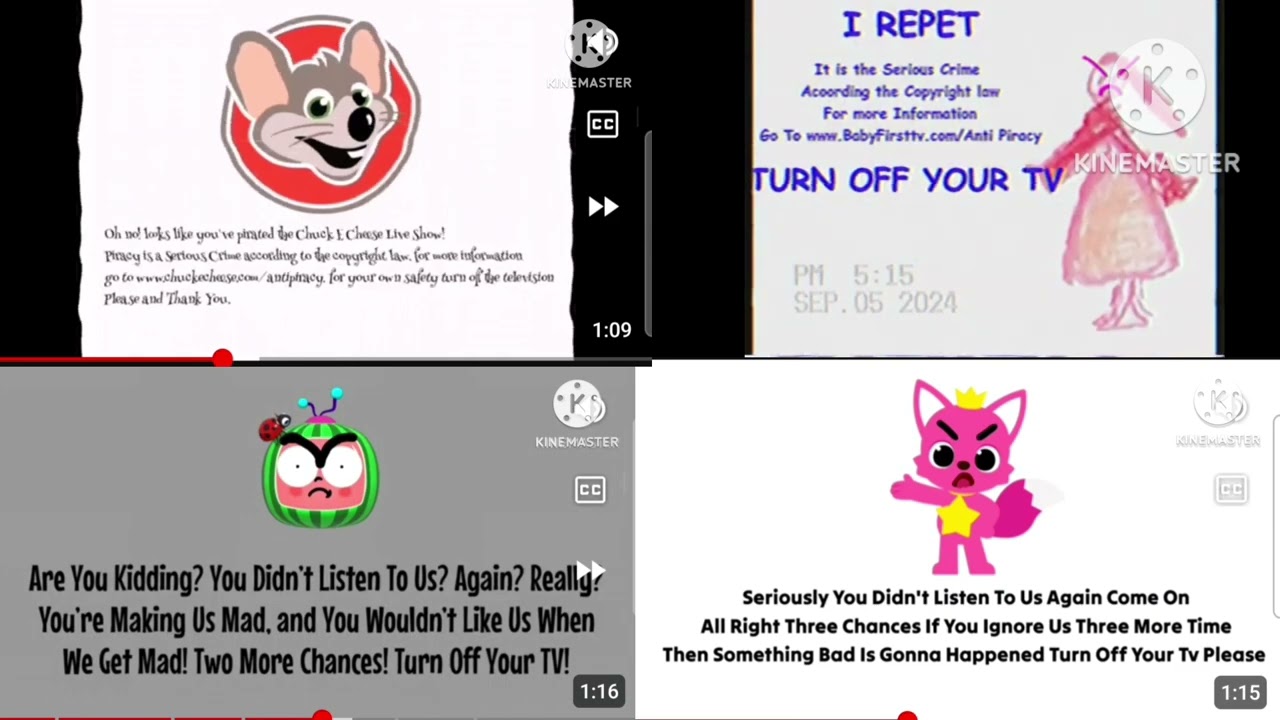 BabyFirst Anti Piracy Screen Quadparison v2 Part 2