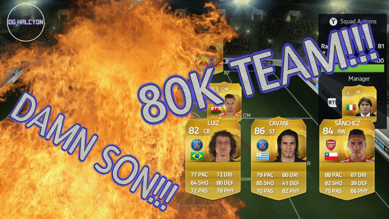 FIFA 15 | 80K Epic Squad Builder!!