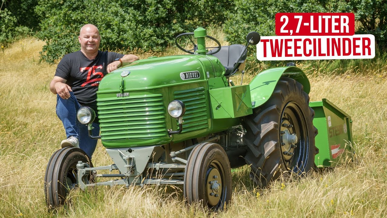 Tonny houdt van auto's, maar nog meer van zijn Steyr trekker | Uw Garage
