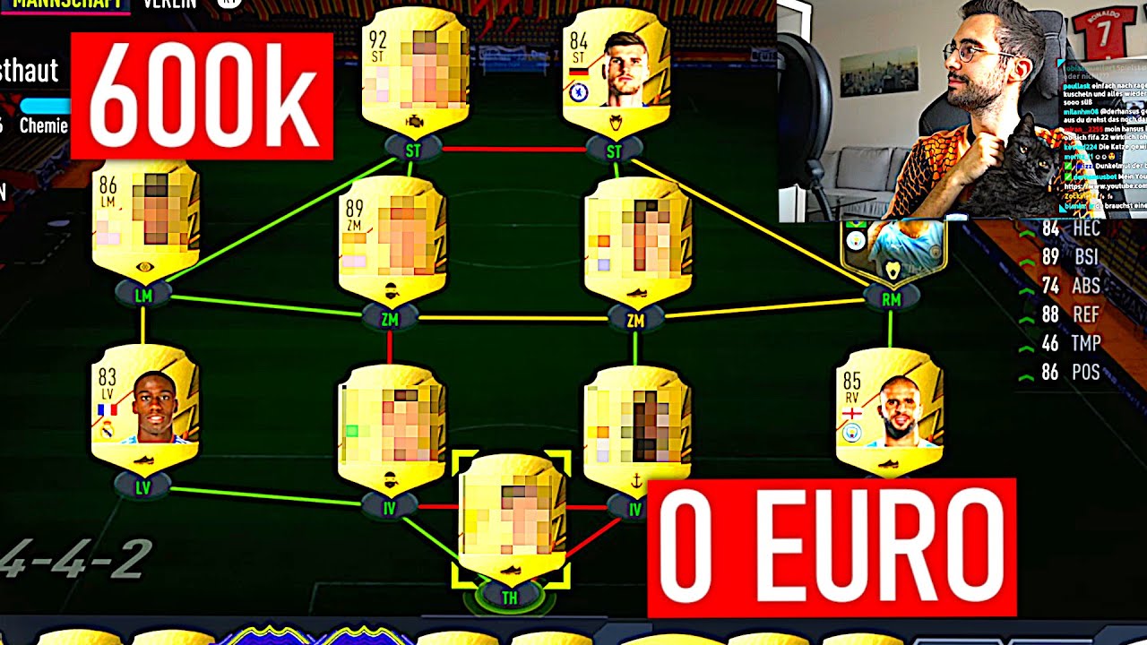 MEIN ABSOLUT KRASSES 0&euro; TEAM !!! 💰❌➡️🔥 FIFA 22 Road To Glory #4 (Stream Highlights)
