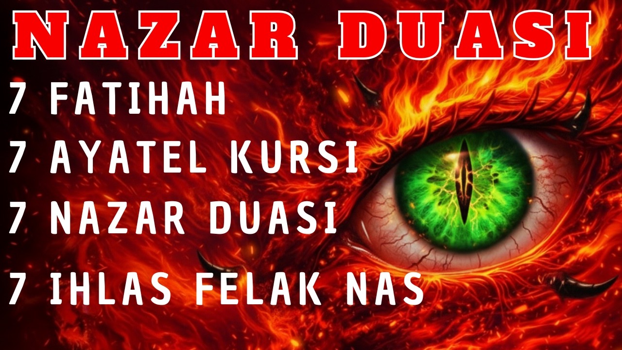 Güçlü Nazar Duasi | Ayetel Kürsi, Felak, Nas | İç Huzur İçin Dinle |  Dinle ve Rahatla l Nazar Duasi