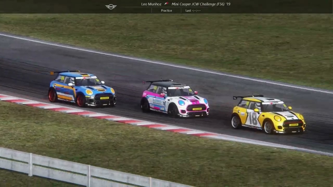 BRGT 19/12 Corrida de mini cooper em Grobnik