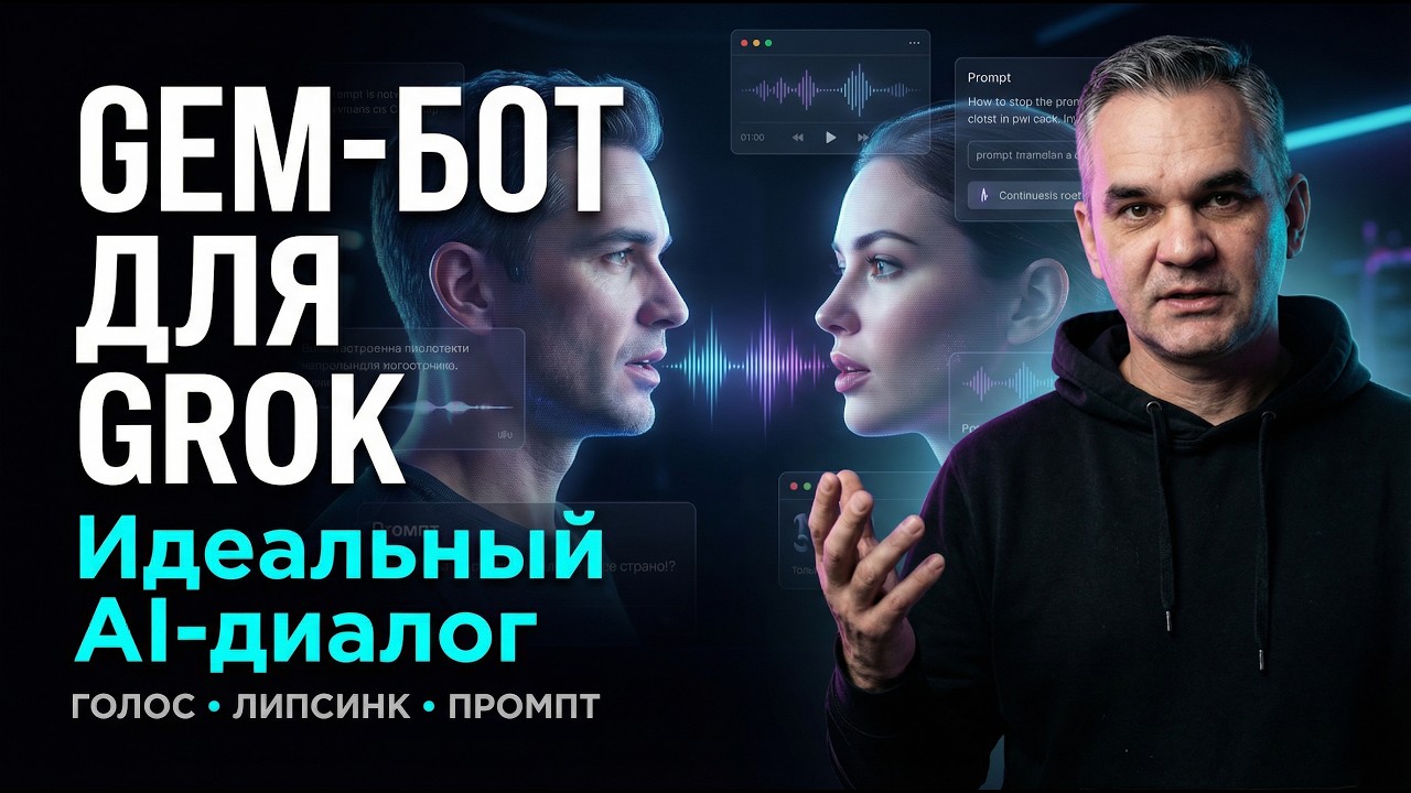 Как создать AI-диалог в Grok: от сценария до фиксации голосов