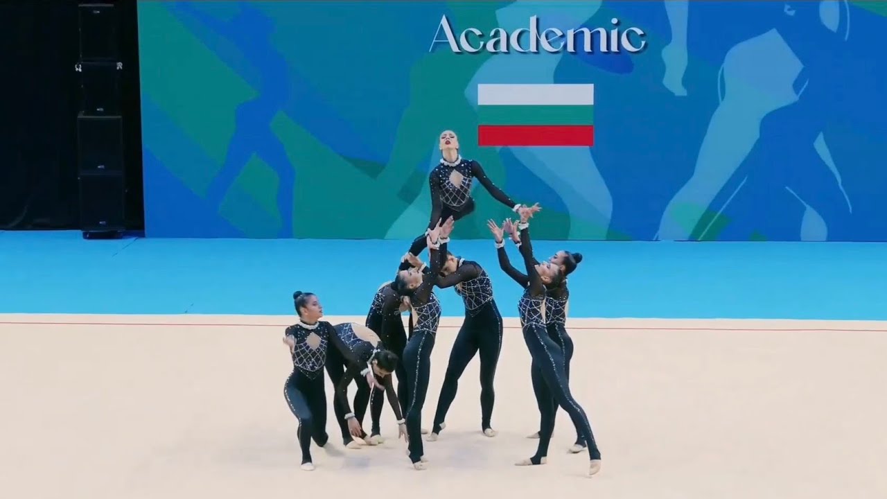 ACADEMIC BUL Final IFAGG World Championships 2025 #aestheticgroupgymnastics #gymnastics