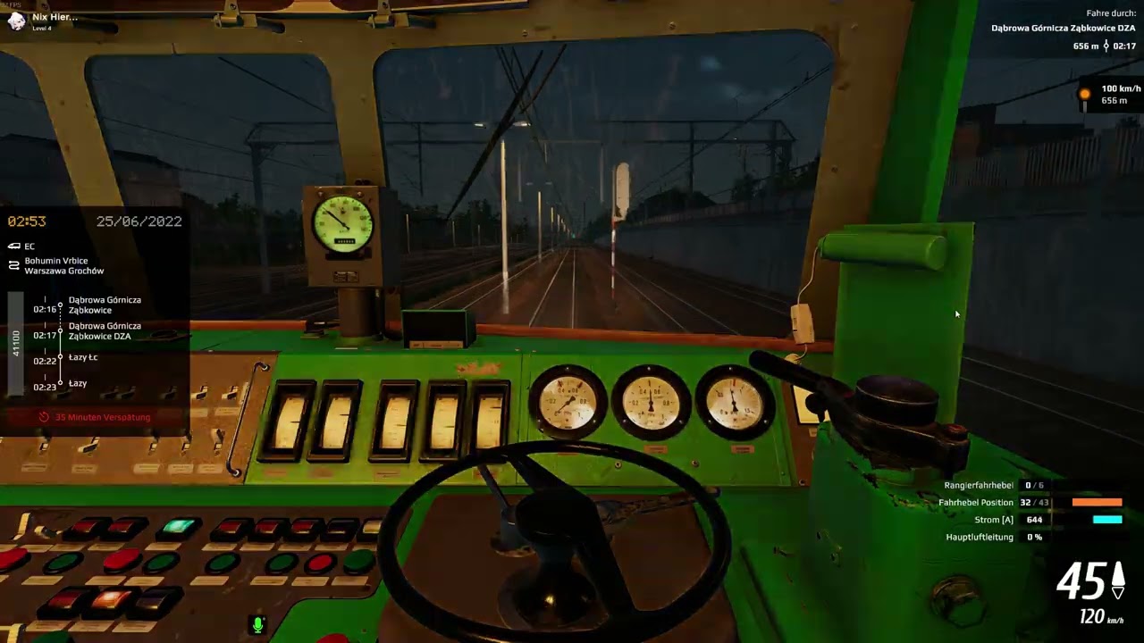 SimRail FIRST LOOK Timelapse Bedzin - Zawiercie (Multiplayer Train Simulator)