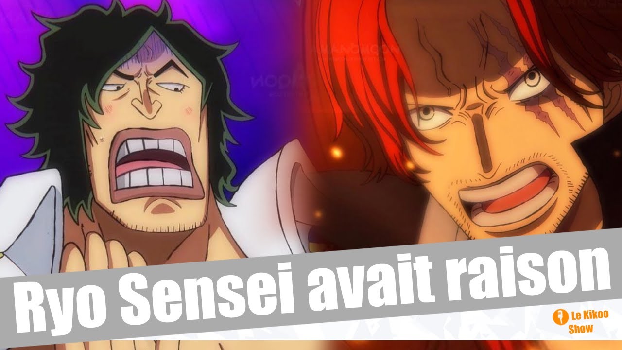 Shanks utilise un Haki incroyable et valide Ryo Sensei ! - One Piece 1055 review - Kikoo Review
