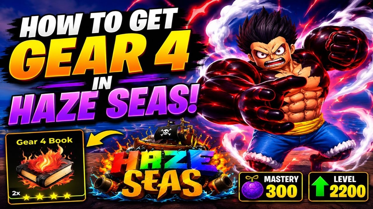 Как разблокировать Gear 4 в Haze Seas | Как получить Gear 4 в Haze Seas